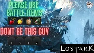 Lost Ark PLEASE Use BATTLE ITEMS In GUARDIAN RAIDS! ~QUICK BATTLE ITEM GUIDE~