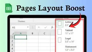 How to set page size in Google Sheets (Layout Guide)