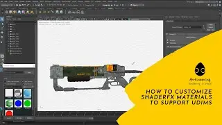 MNPRX Tutorial: How to Customize ShaderFX Materials to Support UDIMs