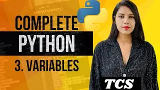 Python Programming for Beginners 🐍| [Learn Coding] | Python Variables| Complete Python #python