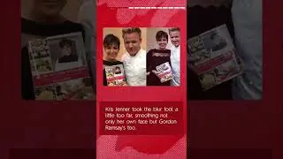 Kris Jenner Photoshop Fail with Gordon Ramsay!