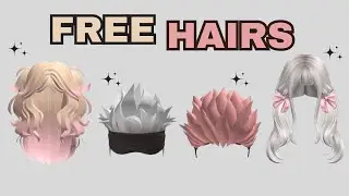 FOUR NEW FREE HAIRS IN ROBLOX!