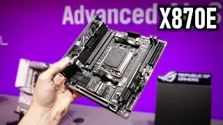 ASUS shows their new X870 AM5 Lineup at Gamescom 2024