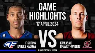 Fighting Eagles Nagoya vs. Kawasaki Brave Thunders - Game Highlights