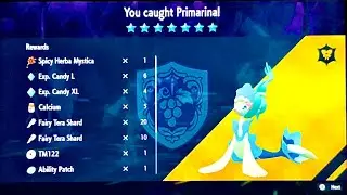 7 STAR PRIMARINA TERA RAID! In Pokémon Scarlet & Violet #pokemon #nintendo