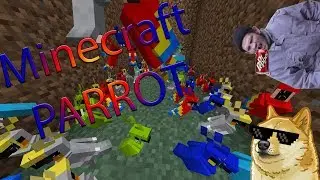Minecraft parrot in a lava MLG 2k17 stop this sh*et !!!!