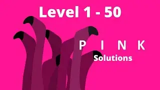 PINK (Game) Level 1-50 Walkthrough | Bart Bonte