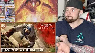 Assassin's Creed Mirage: Story & Gameplay Walkthrough Trailer - REACTION | PS5 | Xbox