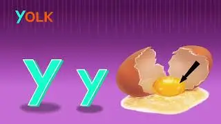 Phonic Song with One Word-  Y For Yolk-  ABC Alphabet Songs| Nursery Rhymes with Sounds for Kids