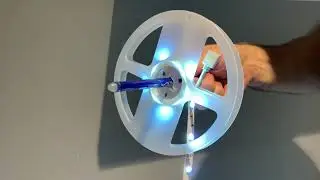 Putting up Led strips