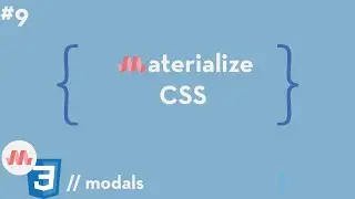 Materialize CSS #9 - Modals