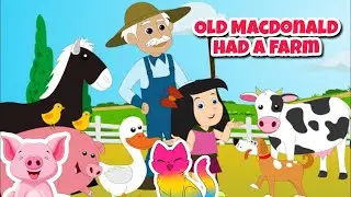 Old MacDonald Had a Farm | Old MacDonald Song | Toddlersland | Nursery rhymes & Kids Song