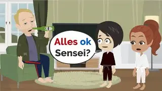 Sensei Johnny stürzt ab ... | Deutsch lernen
