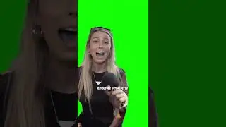 HAWK TUAH Girl meme (Green Screen)