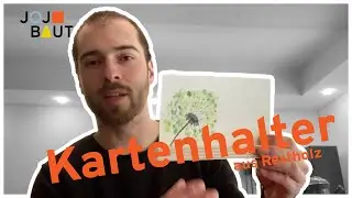 Karten- & Fotoständer aus Restholz in 10 Minuten selber bauen