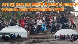 acara ngabuburit di pantey ci punage pelabuan jayanti