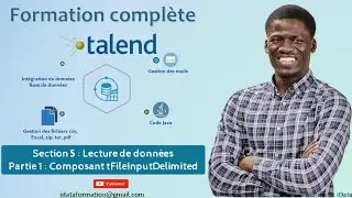 Reading a delimited file (tFileInputDelimited component) – Talend Data Integration #10