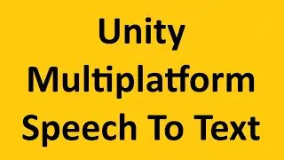 Offline Multiplatform Speech To Text in Unity