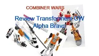 Transformers CW Deluxe Class Alpha Bravo Review en español