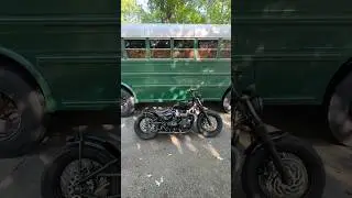 Triumph Bobber rolled 16k miles.