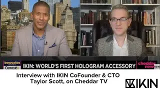 IKIN CoFounder & CTO Taylor Scott Featured on Cheddar TV News