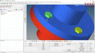 hYPERMESH | Bolt Connection using RBE2 Elements