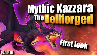 Mythic Kazzara - Everything you need to know - First look | Aberrus, the Shadowed Crucible 10.1 PTR