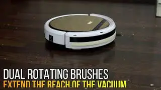 Robot Vacuum Cleaner Upgraded Lithium Battery 90 Min Run Time - For Carpet Hardwood Floor - PUCRC26B