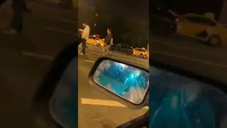 Видео с места аварии на Кутузовском проспекте