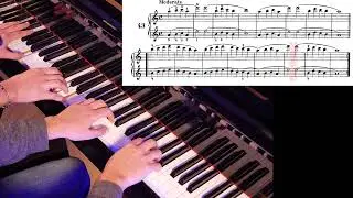 Beyer op.101 n.43 (4 mani) - Esecuzione