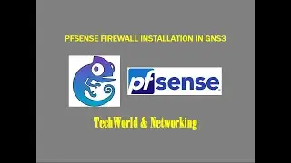 GNS3 2.1.16 PFSENSE firewall Installation ( Hindi )
