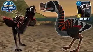 NOMINREX Apex Level 30- FIRST LOOK! Jurassic World Alive beta