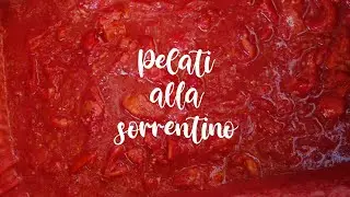 Pelati alla Sorrentino - der echte kalabrische Sugo.