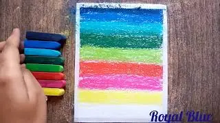 Easy Soft pastel drawing for beginner's|1 daily Challenge
