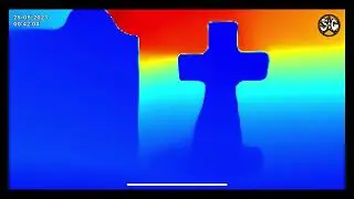 Ghost Hunting LiDAR Session Around 1000 Year Old Medieval Church (Phone 1)