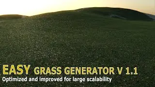 EASY GRASS GENERATOR Version 1.1 Tutorial