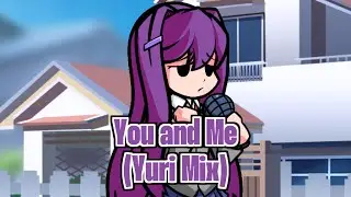 【Friday Night Funkin'】【Doki Doki Takeover Plus!】You and Me (Yuri Mix)【FNF】