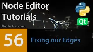 Node Editor Tutorial 56: Fixing our Edges