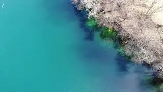 Голубое озеро в Верхней Балкарии