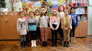 Коледно стихче и песен на децата от 2-ри клас от СУ 