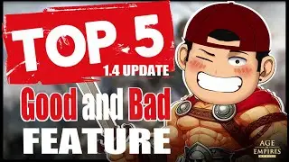 Top 5 Good and Bad Feature 1.4 UPDATE in Age of Empires Mobile AOEM #ageofempiresmobile #aoemobile