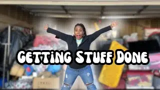 The Beginning Of Attacking The Garage: Getting Stuff Done