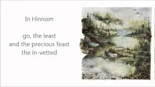 Bon Iver- Hinnom, TX  w/Lyrics