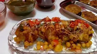 Ragda Pattice Recipe | Ragda Chaat | Chole Tikki | Aloo Tikki | Ragda Pattice Chaat