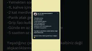 Çarpıntıların Sebebi Alışkanlıklar Olabilir!