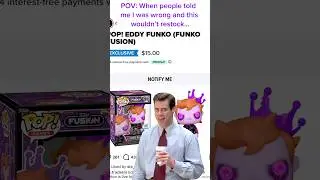When people told me I was wrong and this wouldn’t restock…#funko #freddyfunko #funkofusion #shorts