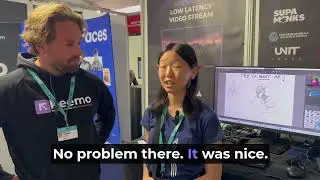 Remote Drawing on a WACOM graphic tablet with Alvent_in_dark | REEMO.io at MIFA 2024