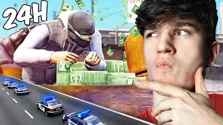 Spędziłem 24h jako ZŁODZIEJ w GTA V!