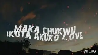 Ifex G - Anya Red (Lyrics Video)