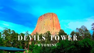 DEVILS TOWER - NATIONAL PARK, WYOMING - TRAVEL VIDEO